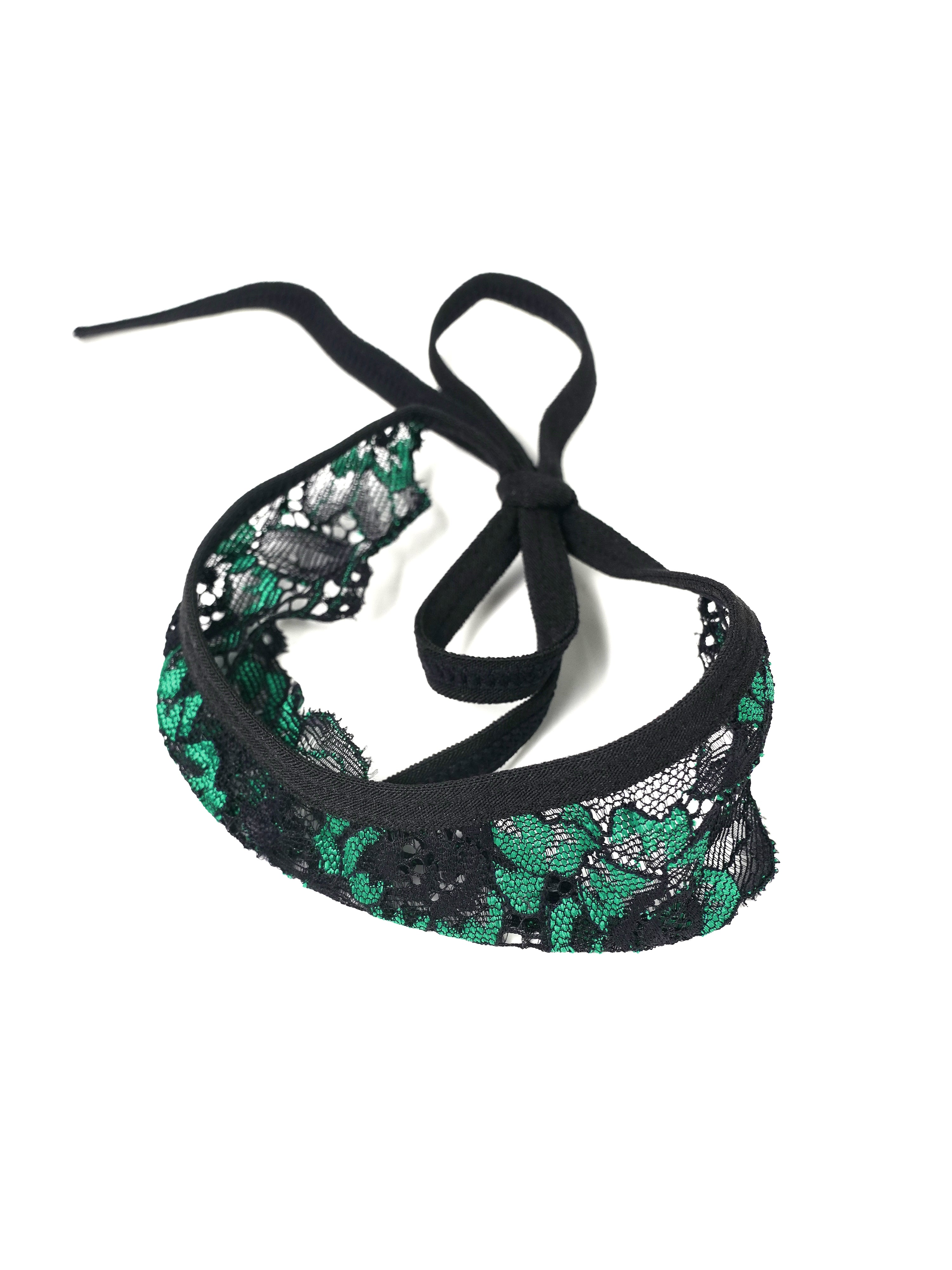 Emerald Floral Lace Teddy