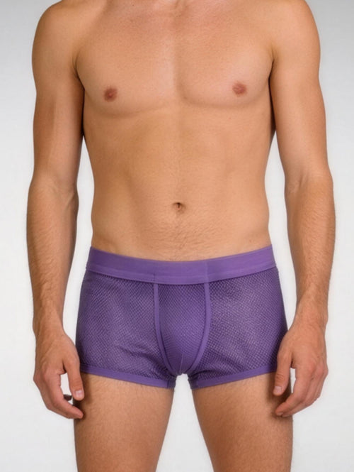 Arigreben Purple Mesh Boxers